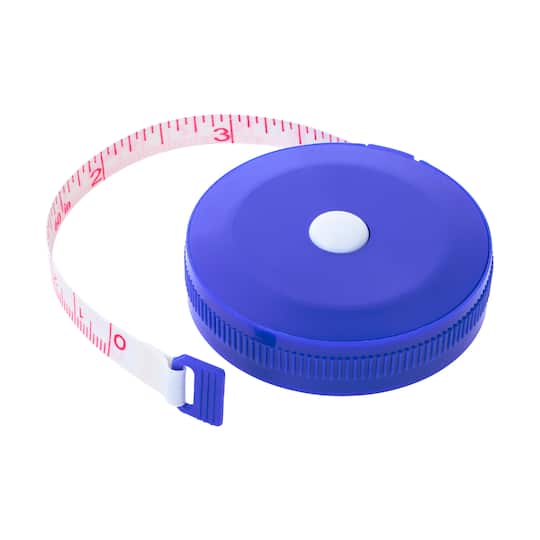 12 Pack: 60" Retractable Tape Measure by Loops & Threads®